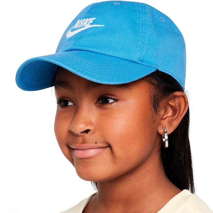Chipiu Nike K NK CLUB CAP US CB FUT WSH One size Albastru deschis photo 3